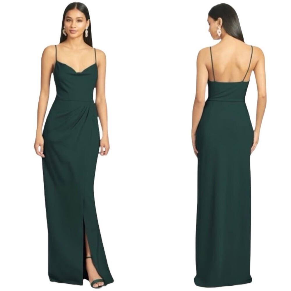 Sachin + Babi Women’s Paulina Emerald Green Women’s Gown Size 4